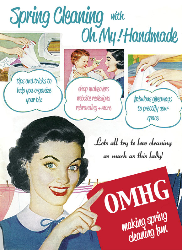 Spring Cleaning with Oh My! Handmade | Oh My! Handmade