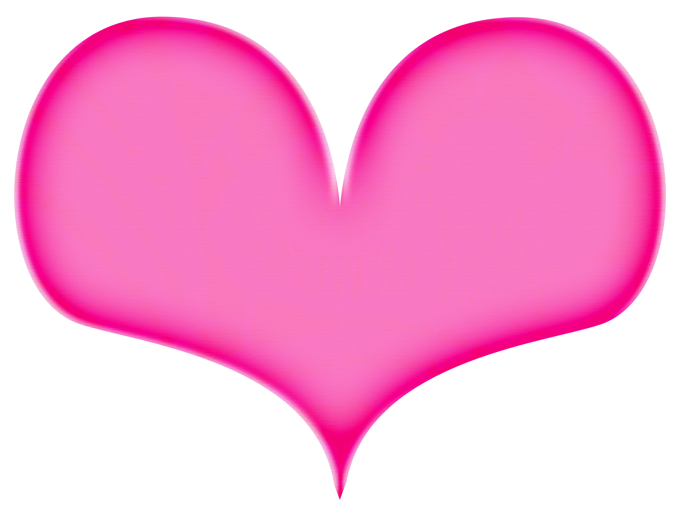 pink heart clipart - Free Large Images
