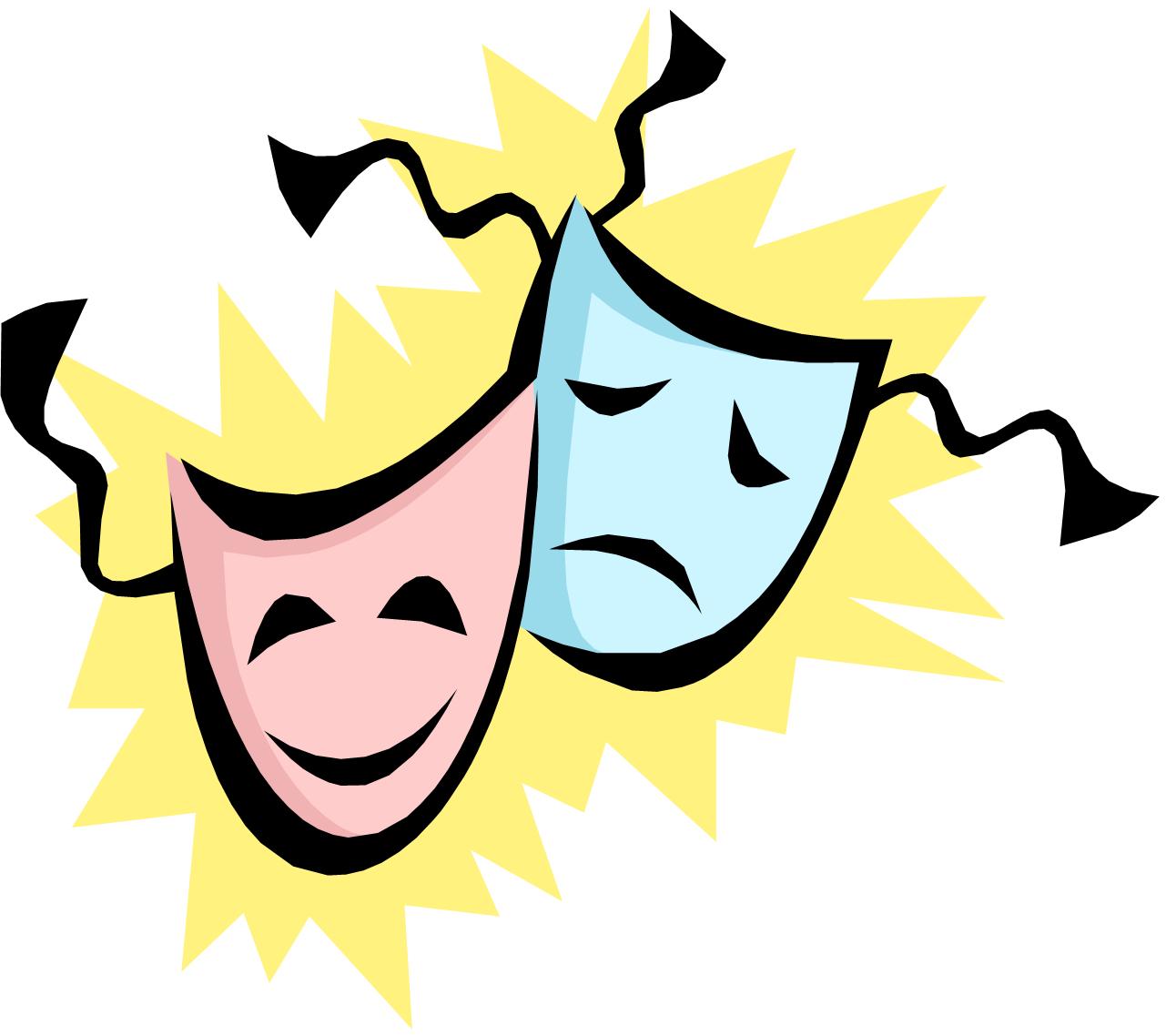 Pictures Of Theatre Masks - ClipArt Best