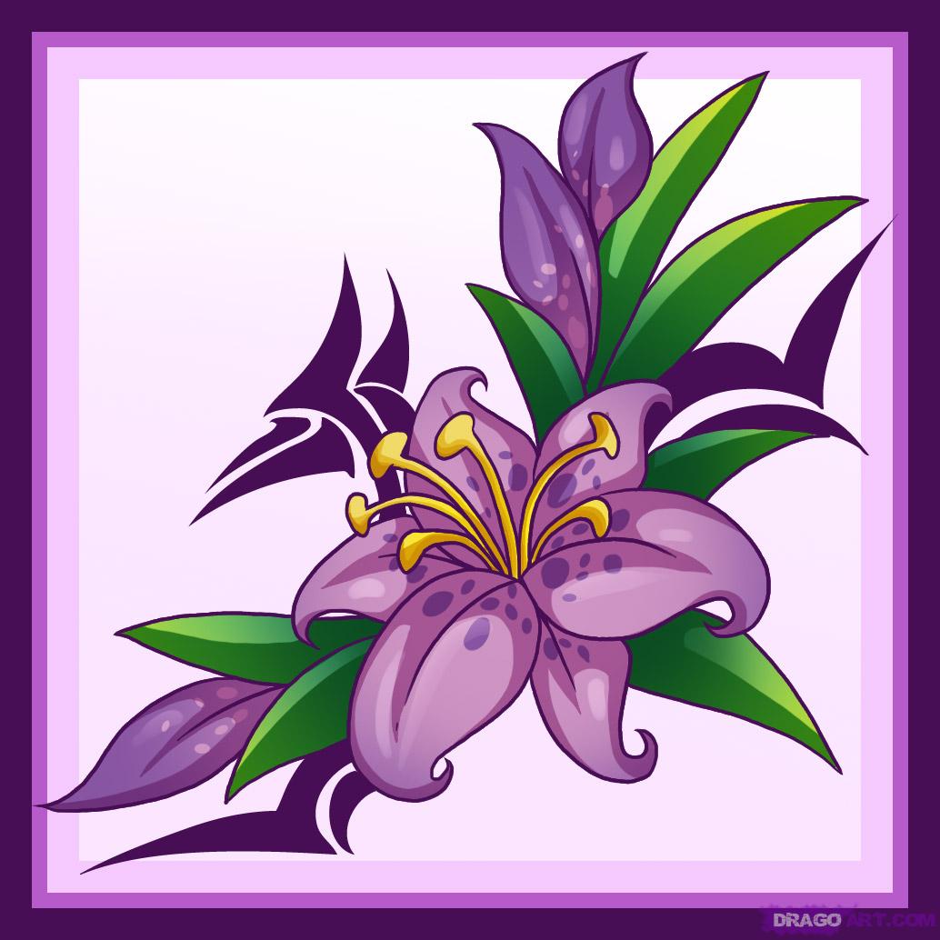 How to Draw a Flower Tattoo, Step by Step, Tattoos, Pop Culture ...