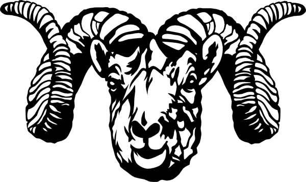 Rams Head Clip Art at Clker.com - vector clip art online, royalty ...