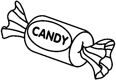 Finest and Sweetest Candy Coloring Pages