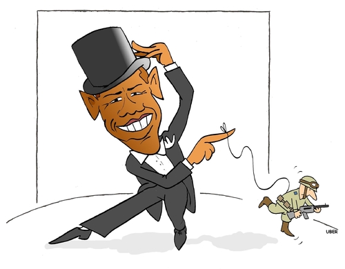 DANCE WITH ME By uber | Politics Cartoon | TOONPOOL