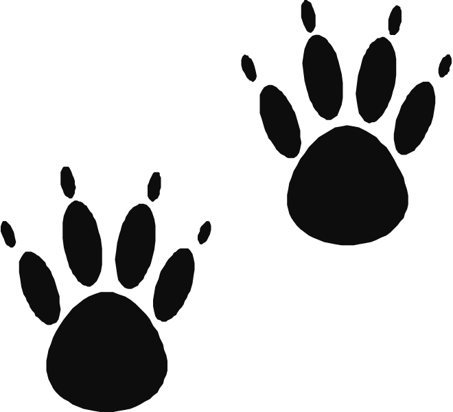 Bear Paw Clipart Black And White | Clipart Panda - Free Clipart Images