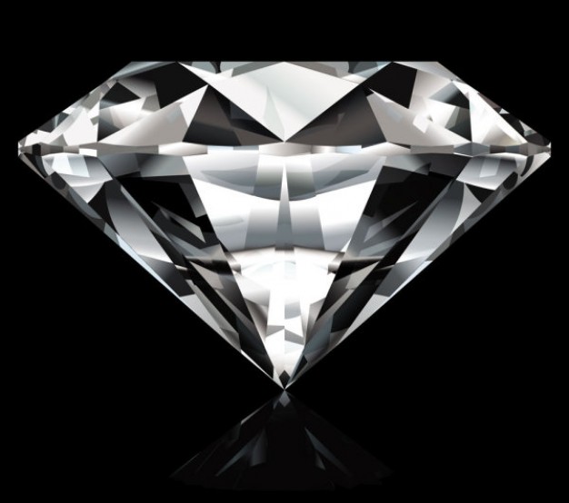 Dazzling Diamond Vector | Free Images at Clker.com - vector clip ...