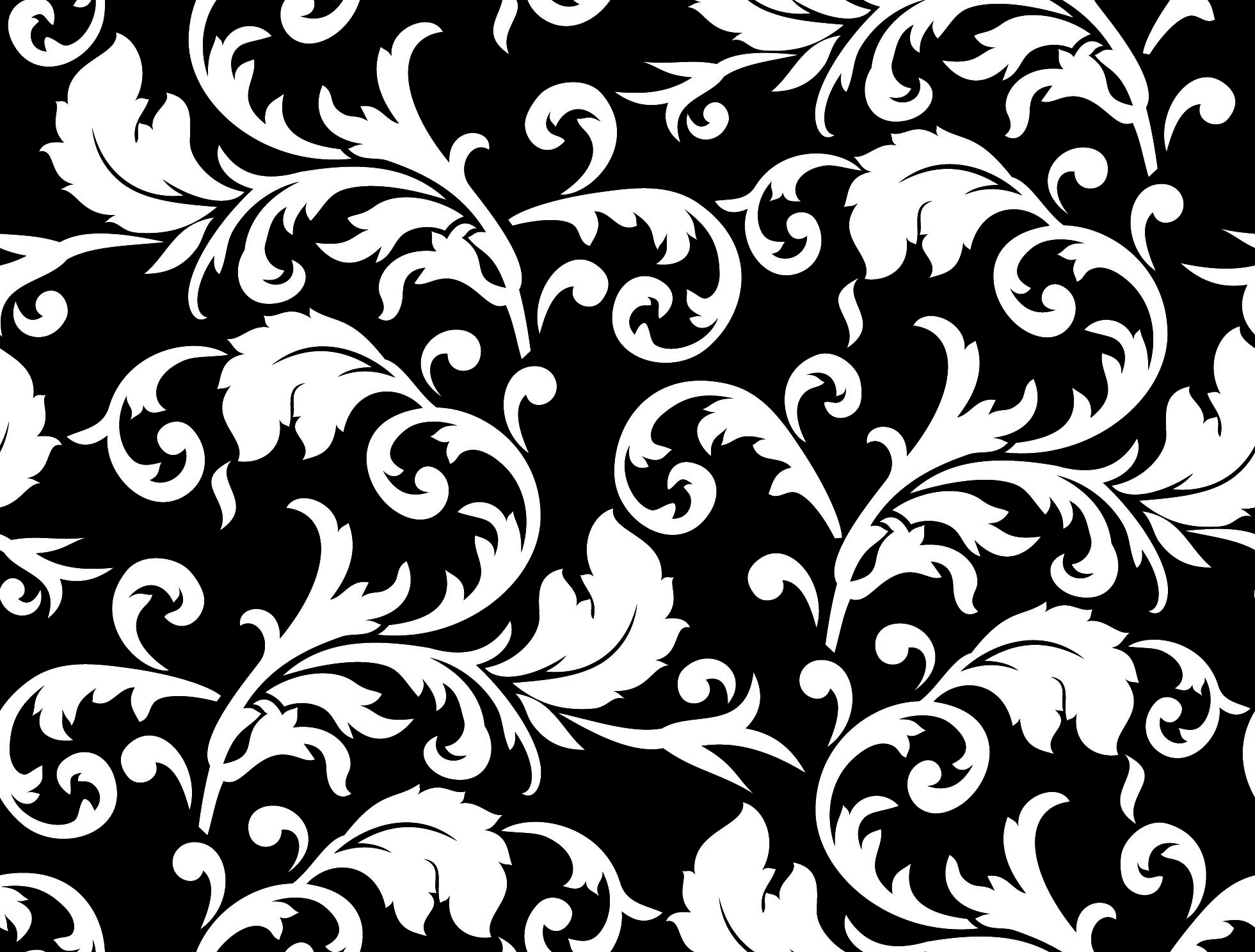 Classical Traditional Floral Pattern Background Vector Free ...