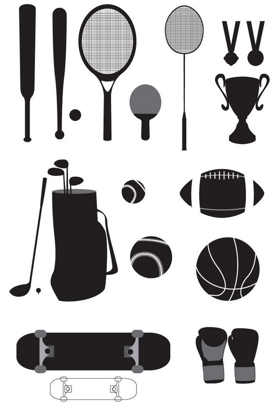 Sport Stuffs [EPS File] Vector EPS Free Download, Logo, Icons ...