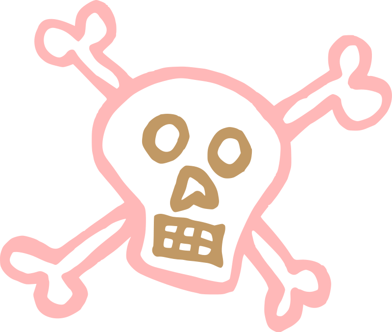 Crossbones Clip Art Download