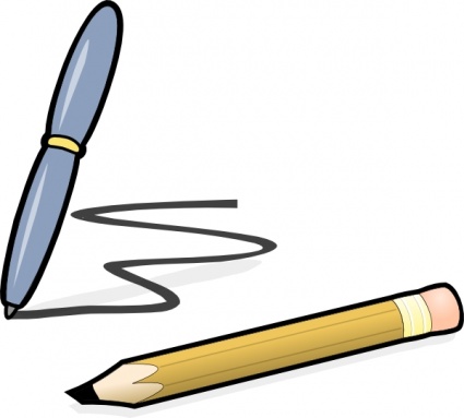 Pencil Writing Clip Art | Clipart Panda - Free Clipart Images