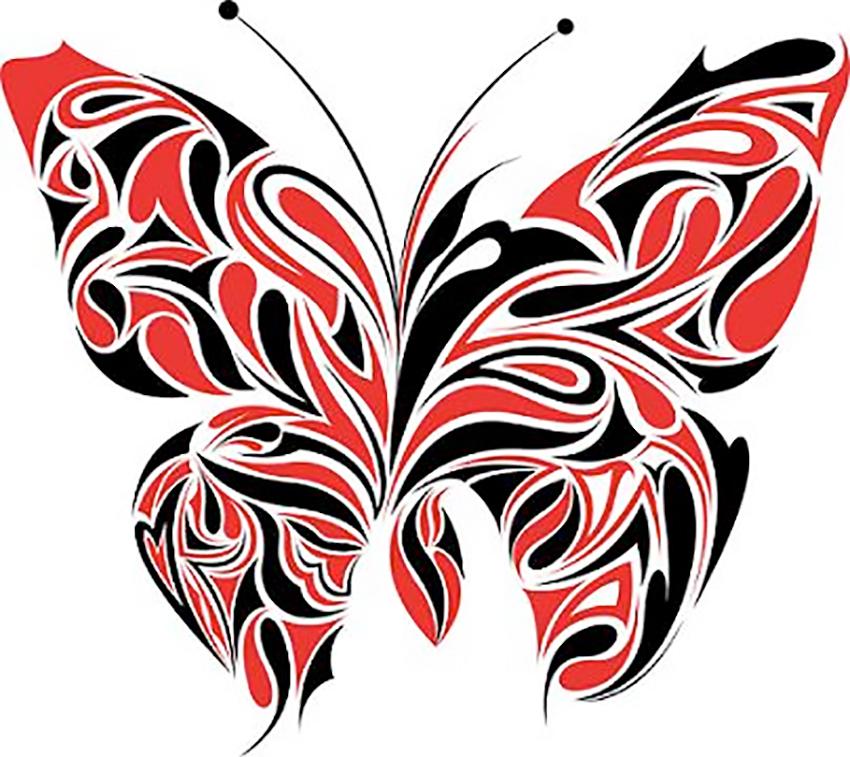 Pictures of Butterfly Tattoos [