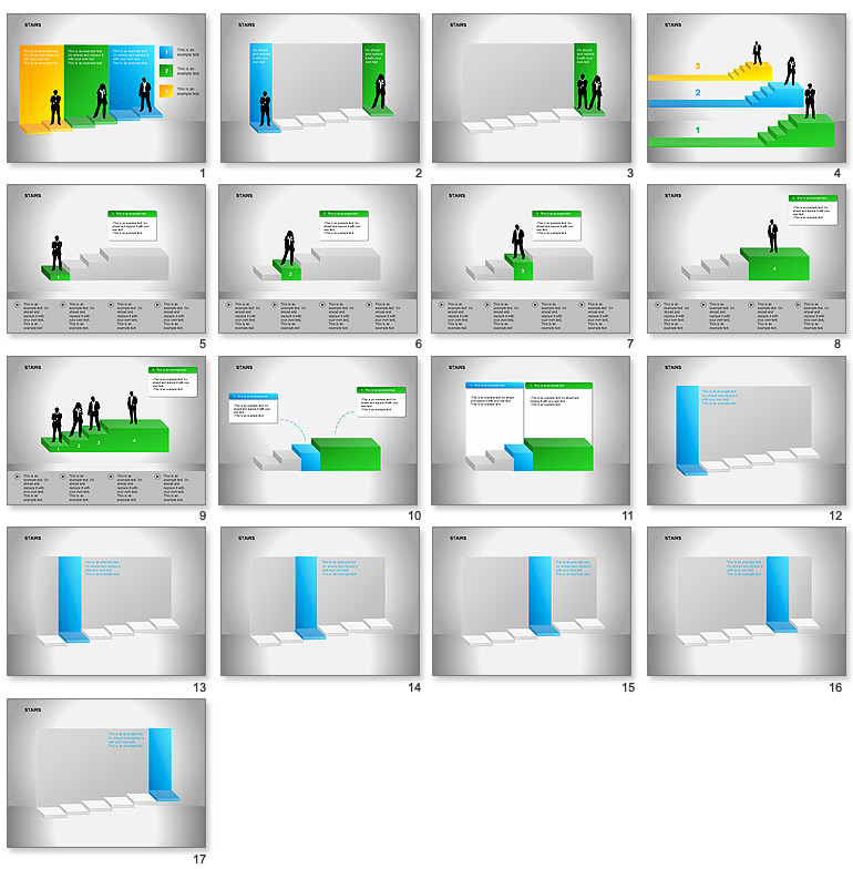 Stairs Diagrams for PowerPoint Presentations, Download Now ...