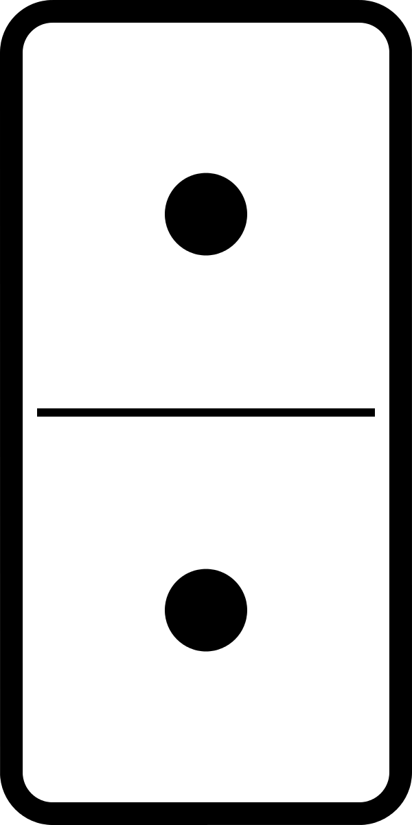 Domino Set 7 Clipart by molumen : Symbol Cliparts #20012- ClipartSE