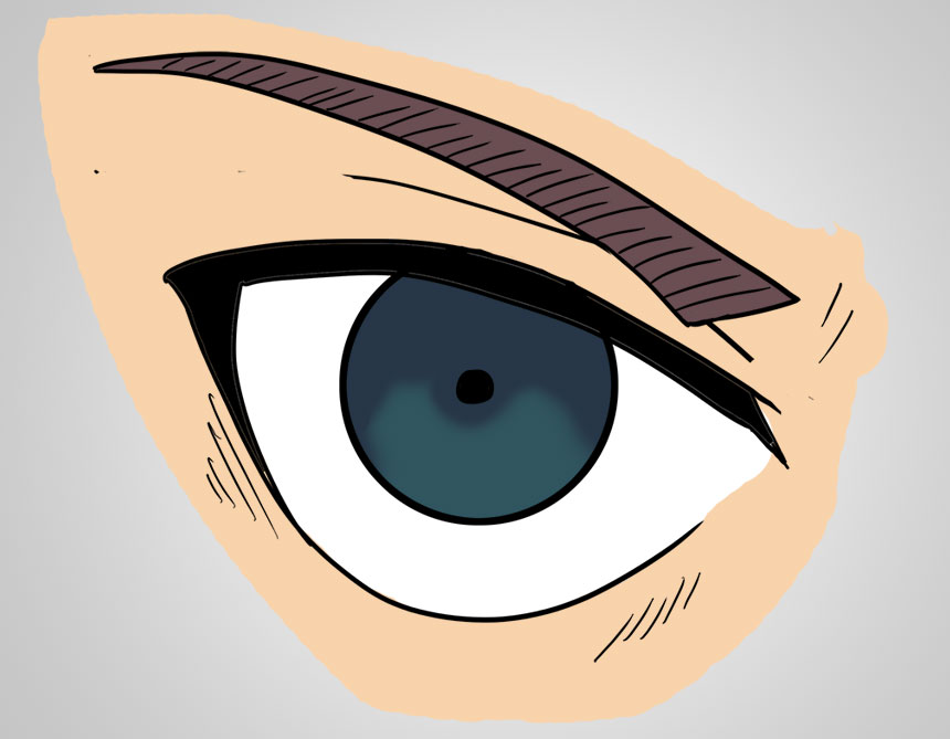 Drawing Anime Eyes - Part 1: The Eren Yeager Eye