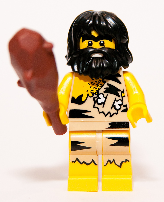 Lego Minifigures Series One - Caveman | Flickr - Photo Sharing!