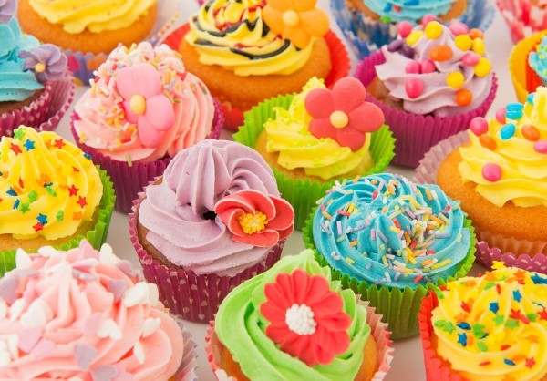 Colourful Cupcake - Colors Photo (35336124) - Fanpop