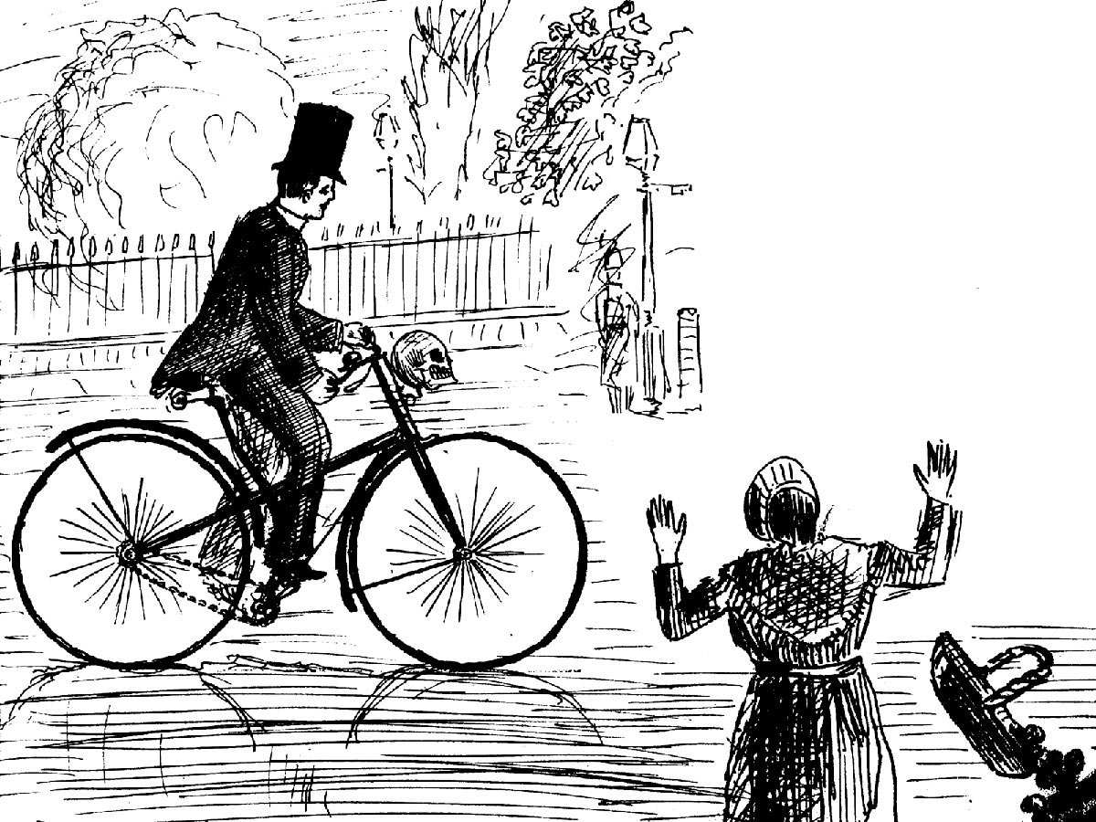 Cartoon Riding Bike | Bikes in Europe