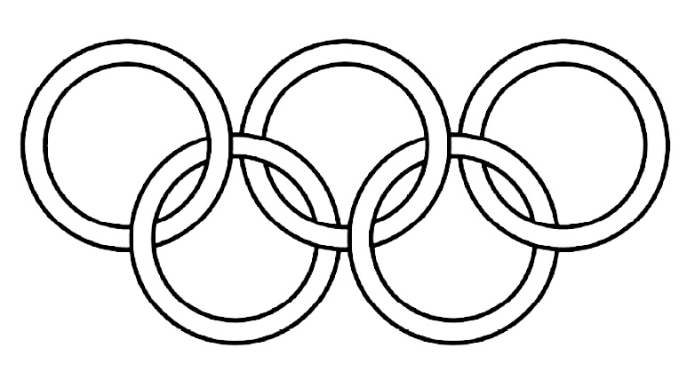 olympic rings colouring pages (page 2), olympic rings coloring ...
