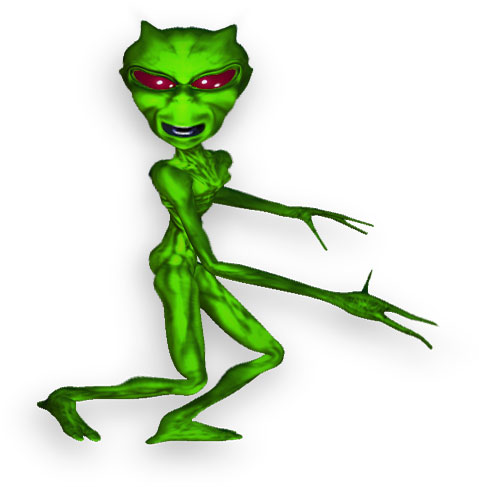 Free Alien Clipart - PNG - JPEG