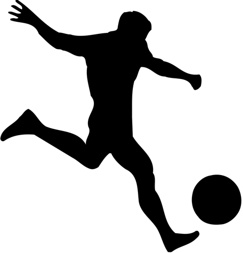 Soccer player silhouette | Relocation Tips - ClipArt Best ...
