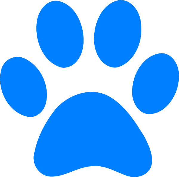 Blues Clues Paw Clip Art at Clker.com - vector clip art online ...