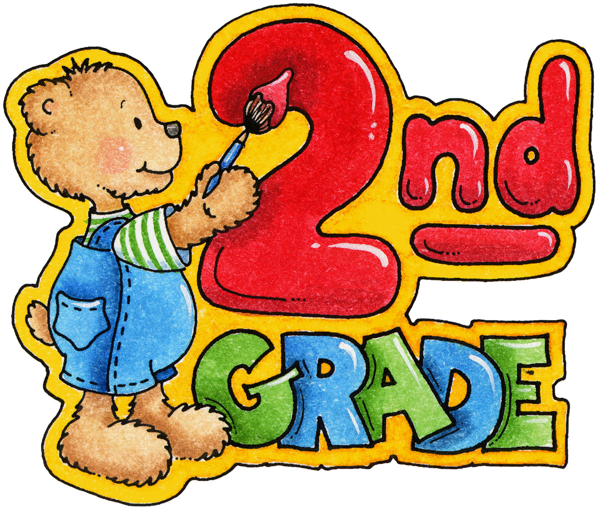 First Grade Background Clipart