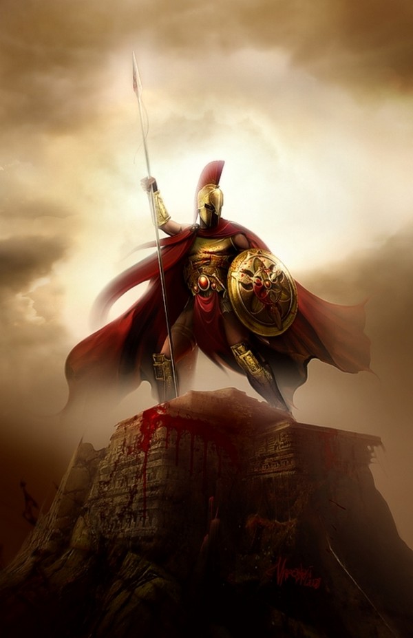 Knight and Spartan vs. Samurai and Viking - Battles - Comic Vine