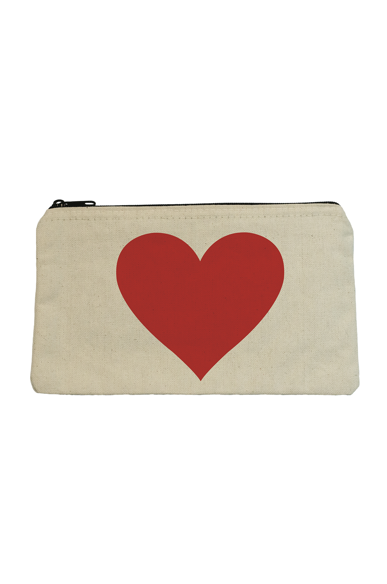 Big Heart Red Pouch