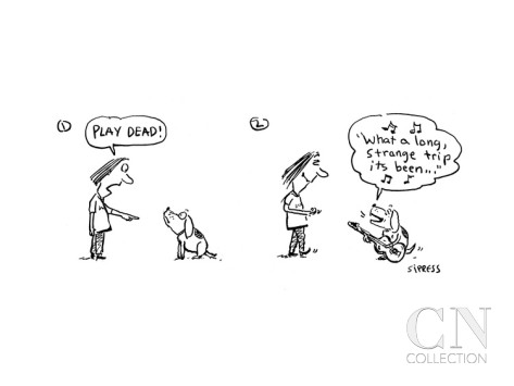 Play Dead!" - Cartoon Poster Print by David Sipress at the Condé ...