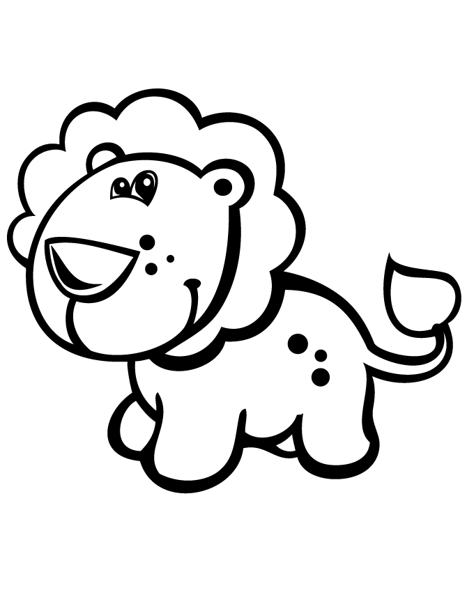 Coloring Pages Printable Lion | Ace Images