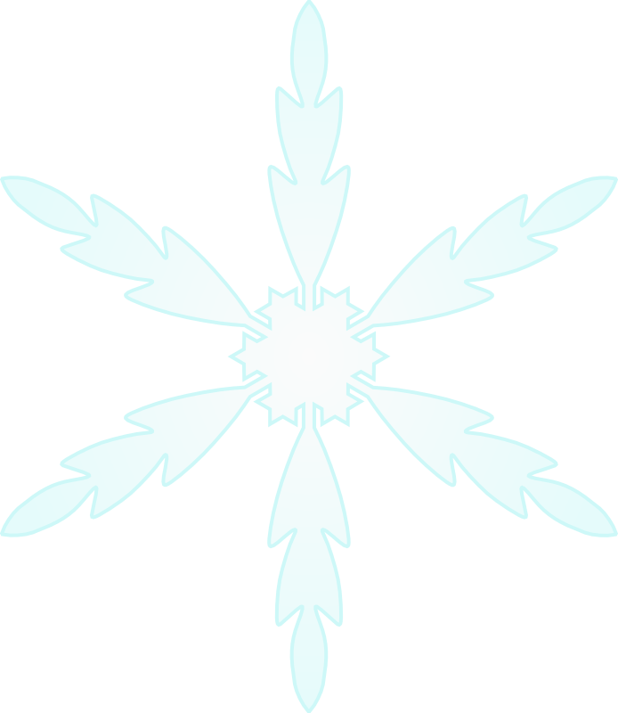 Clipart - Snowflake 1