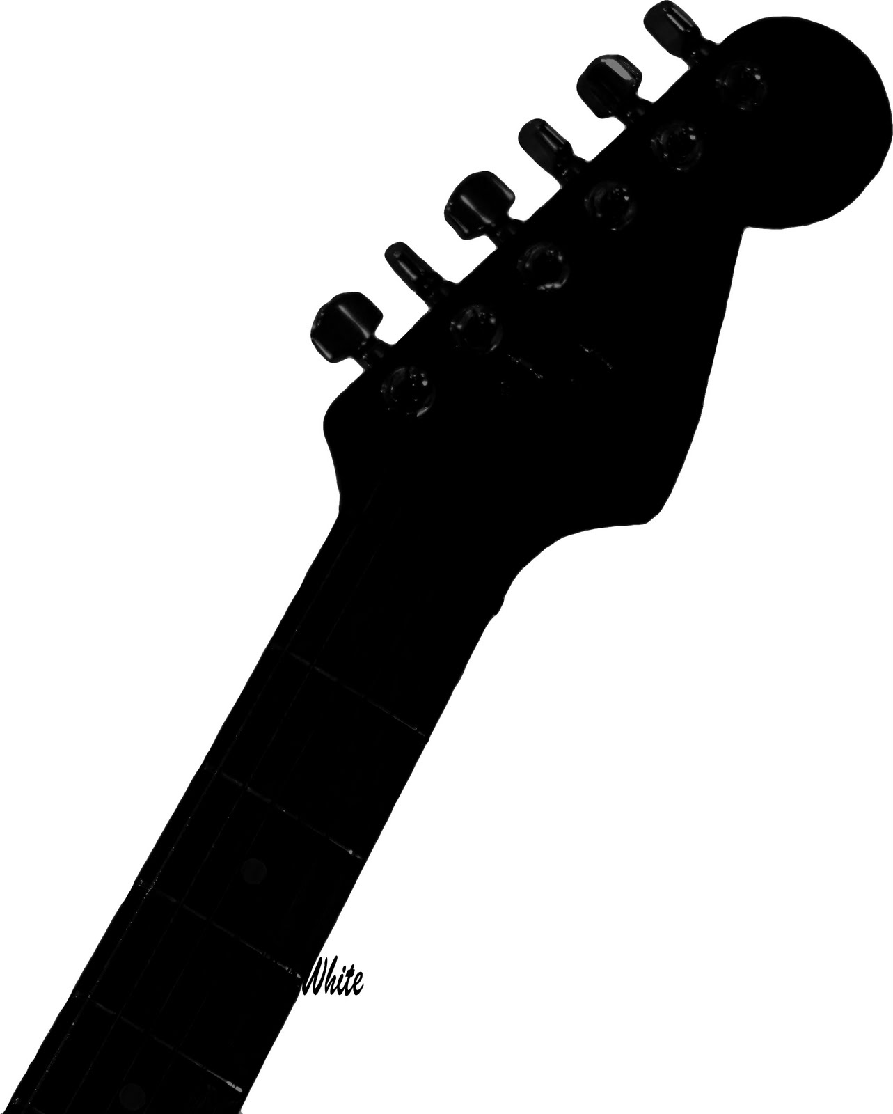 Guitar Silhouette Vector - Cliparts.co