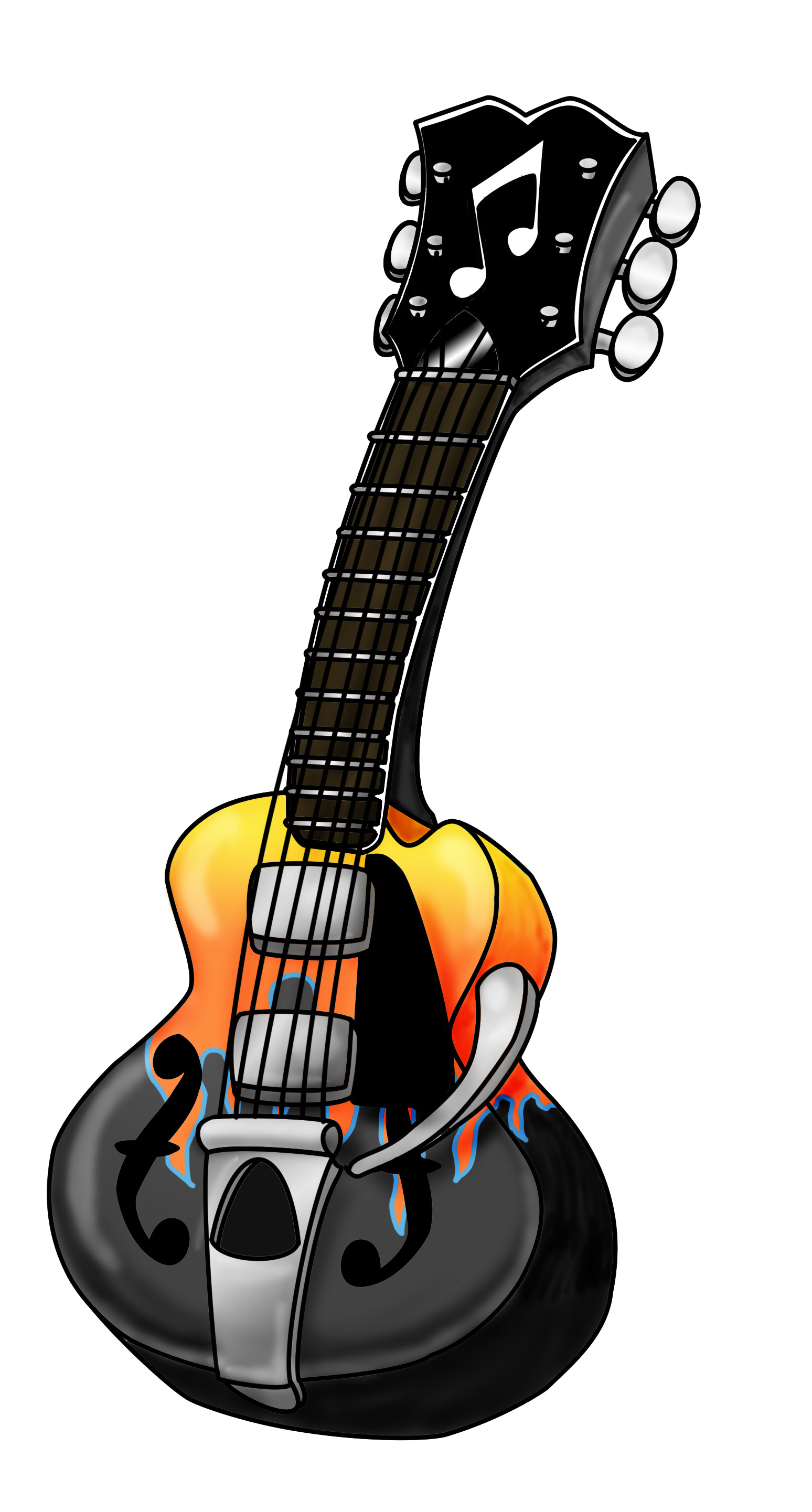 Images For > Bass Guitar Cartoon Pictures