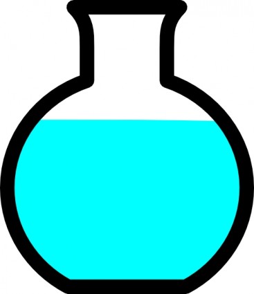 Chemistry lab flask clip art Free vector for free download (about ...