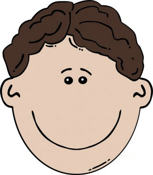 Boy Face Cartoon Clip Art 2 | Free Vector Download - Graphics ...