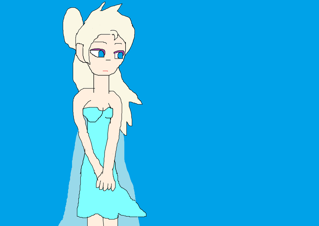 deviantART: More Like Elsa In A Prom Dress by SonicX16