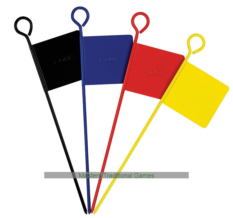Corner Flag Sets for Croquet