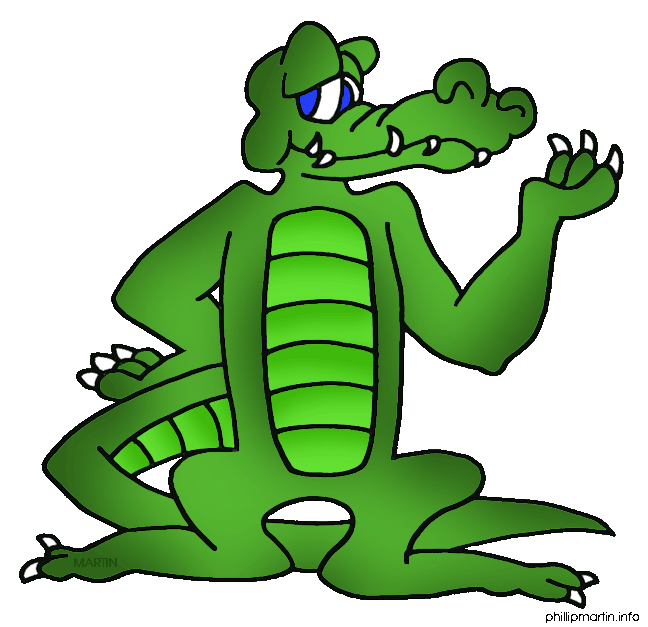 Clipart Alligator