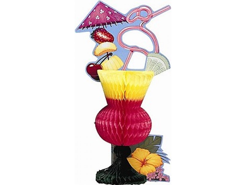 TROPICAL DRINK TABLE C/PIECE - Table Decorations - Other ...
