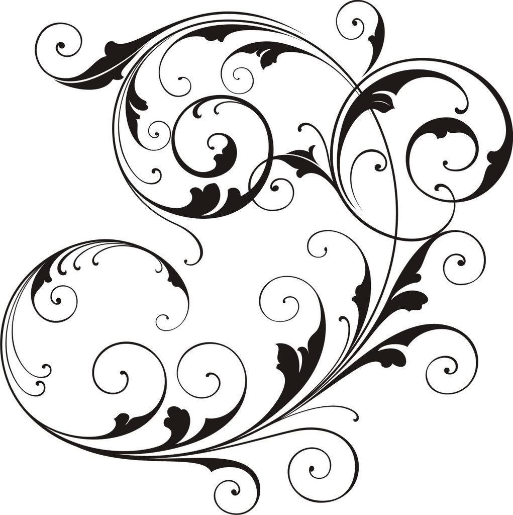 Images Of Wedding Scroll - ClipArt Best