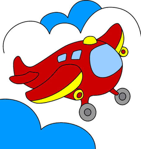 Aeroplane Coloring Pages for Kids to Color and Print