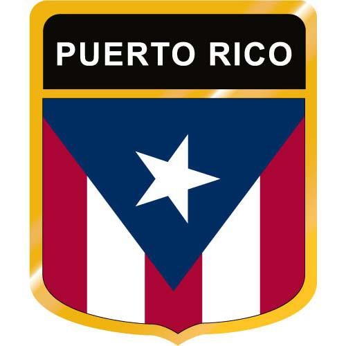 Puerto Rico Flag Crest Clip Art