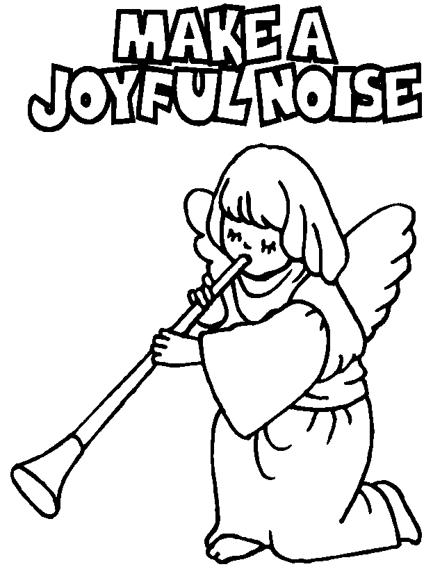 Free Christian Coloring Page - 3