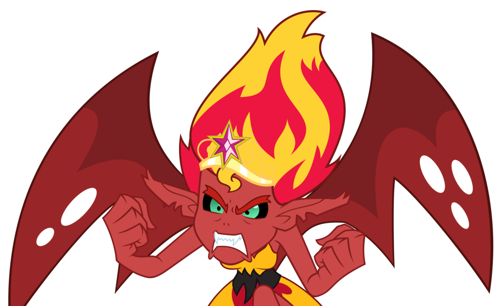 Sunset Satan Is Pissed Off - Vector by Tzolkine on deviantART