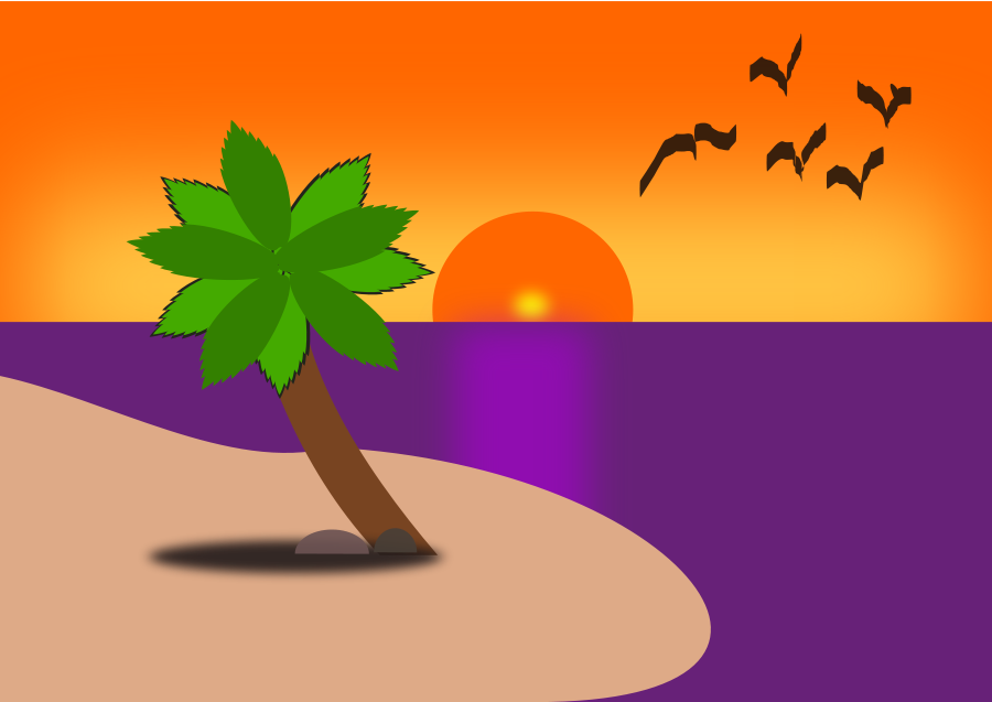 Beach Clipart, vector clip art online, royalty free design ...