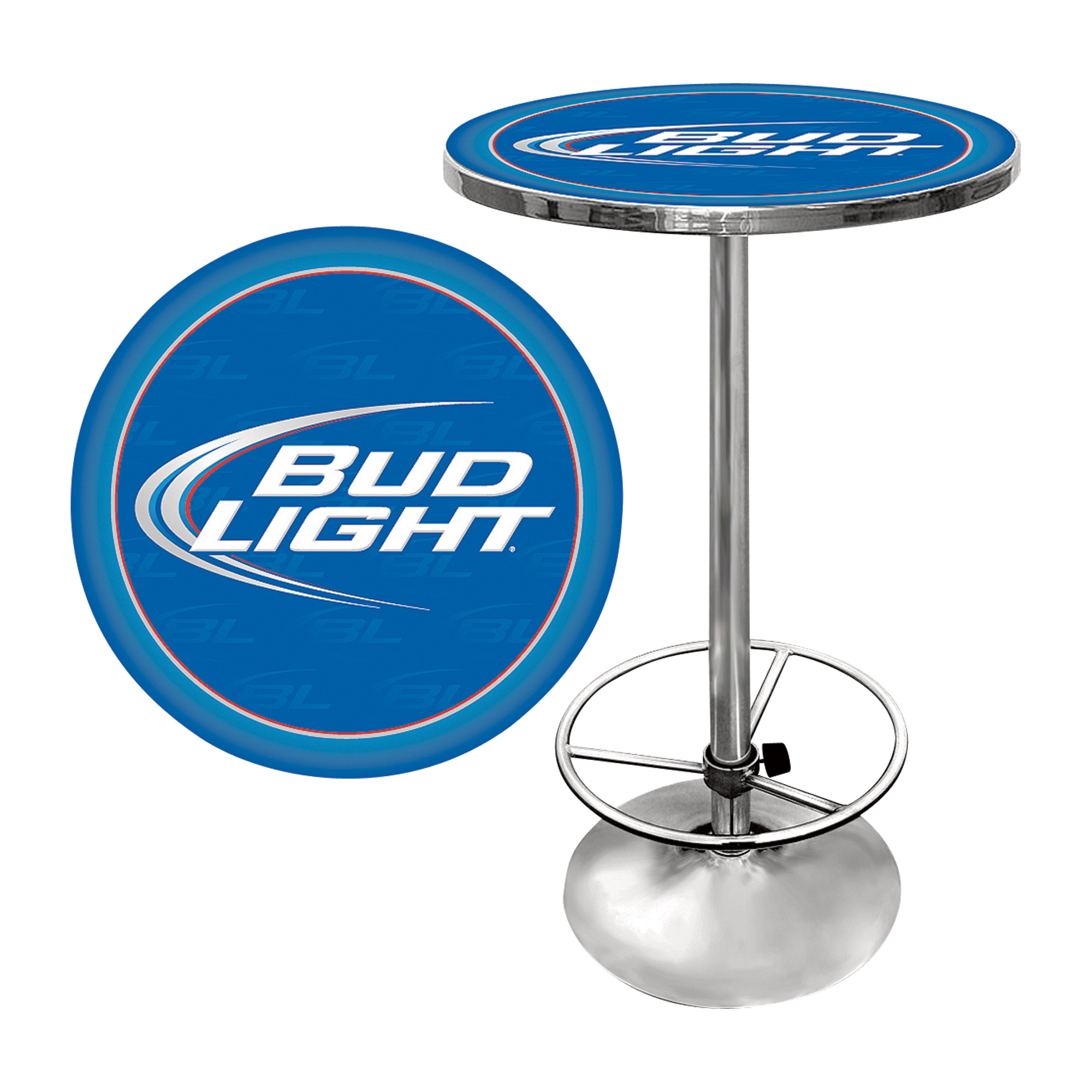 Bud Light Logo Pub Table | www.kotulas.com | Free Shipping
