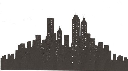 skylines on Pinterest | City Skylines, Silhouette and London Skyline