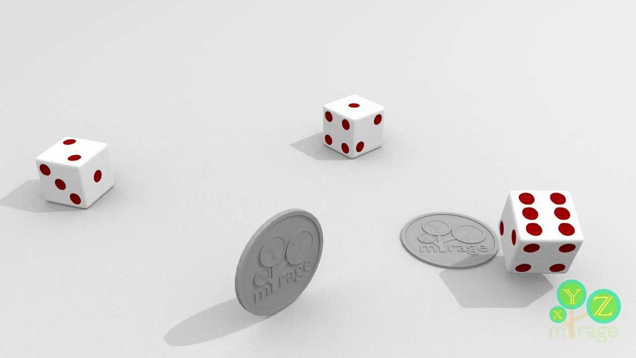 animasi dadu dan koin - YouTube