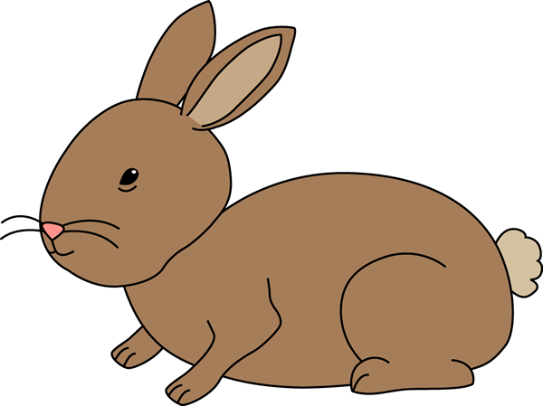 Brown Bunny Rabbit Clip Art - Brown Bunny Rabbit Image
