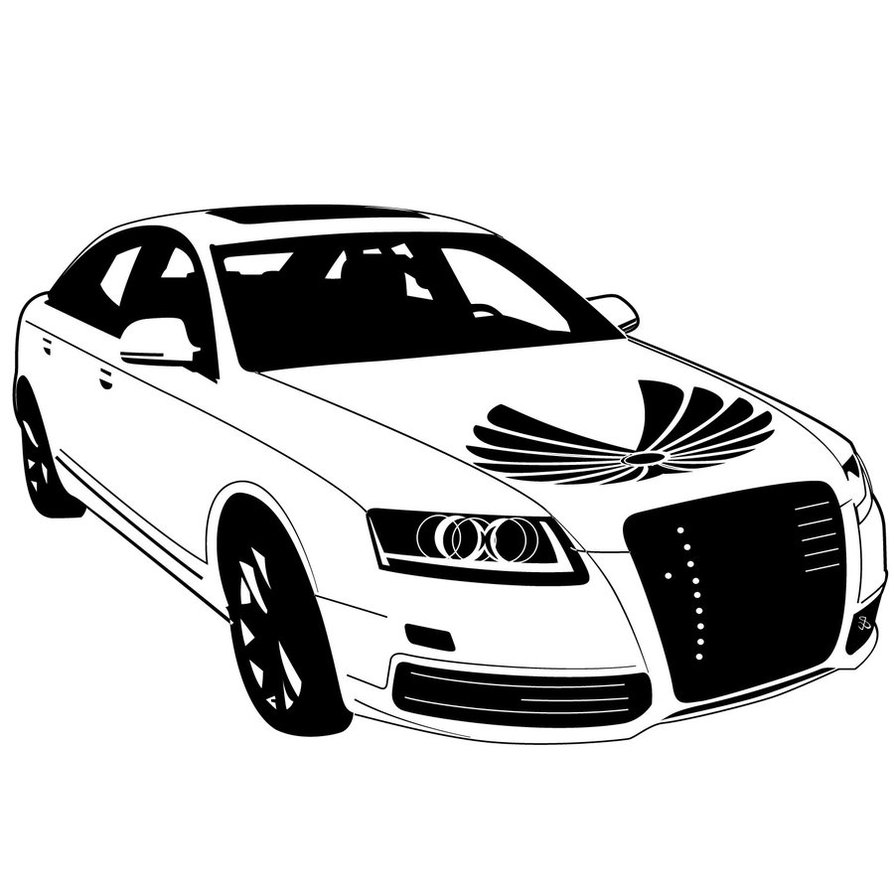 Audi Car Vector Illustration by Vectorportal on DeviantArt