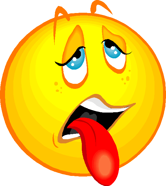 Sick Emoticon Clipart - Free Clip Art Images